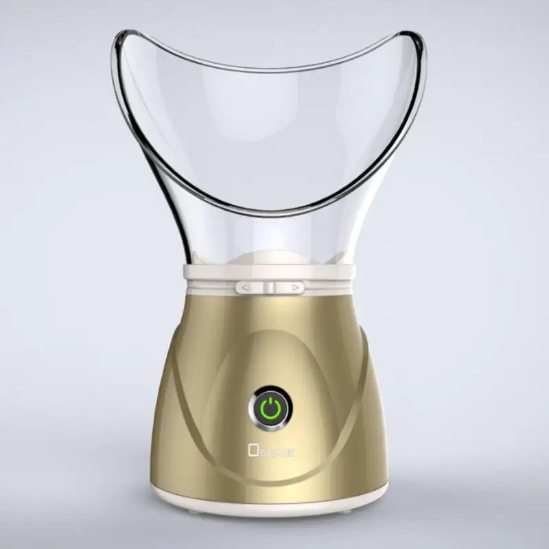 Gold-UK DSstyles глубокое очищение лица Пароварка уход за кожей красота лицо паровое устройство косметический инструмент термальный распылитель уход за кожей - Цвет: Gold-UK