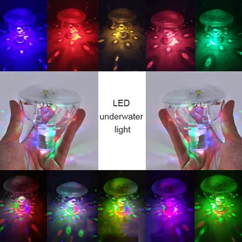 

Underwater LED Light Pool Light Floating Glow Swimming Pool Hot Tub Spa Lamp I88