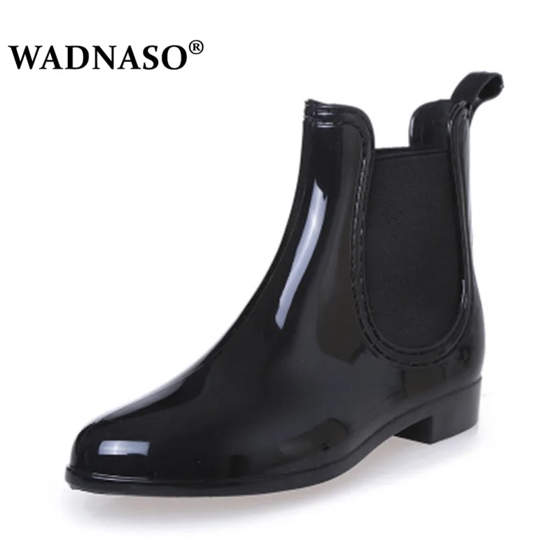 womens rubber ankle rain boots