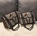 Новая модная Европейская и американская винная посылка с одним плечом, косая посылка AAA22 - Цвет: Светло-коричневый