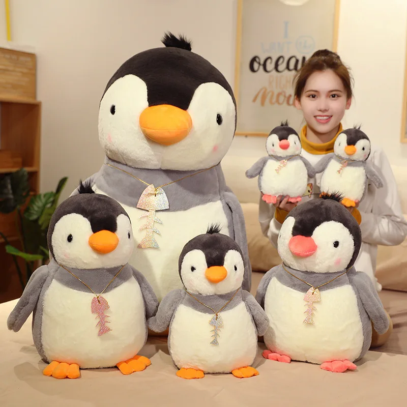 

Kawaii Hot Huggable Soft Penguin Plush Toys Children Stuffed Toys Doll Kids Toy Decorations Birthday Gift For Children
