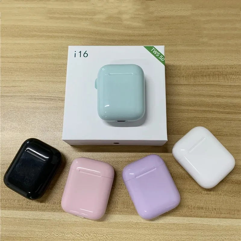 I16 Tws Bluetooth 5,0 1:1 3D стерео звук бас наушники сенсорное управление Оригинальные наушники беспроводные с микрофоном для android