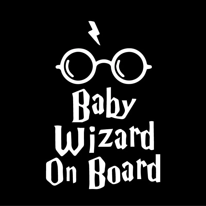 

Car Sticker Baby Guide on Car Window Car Sticker Fun PVC Decals Accessory 11.2x16.5cm