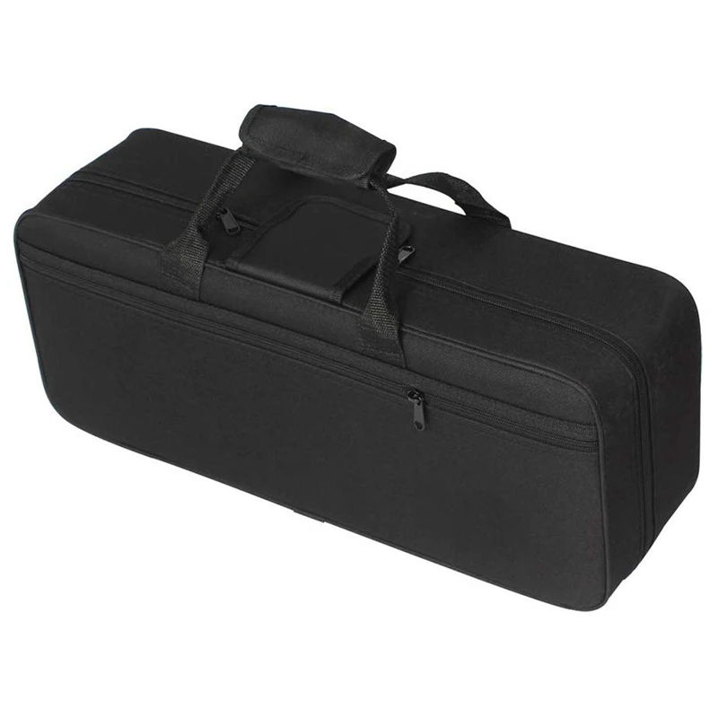  ABUO-Trumpet Gig Bag Box Backpack Water-Resistant Oxford Cloth Carrying Case with Adjustable Dual S