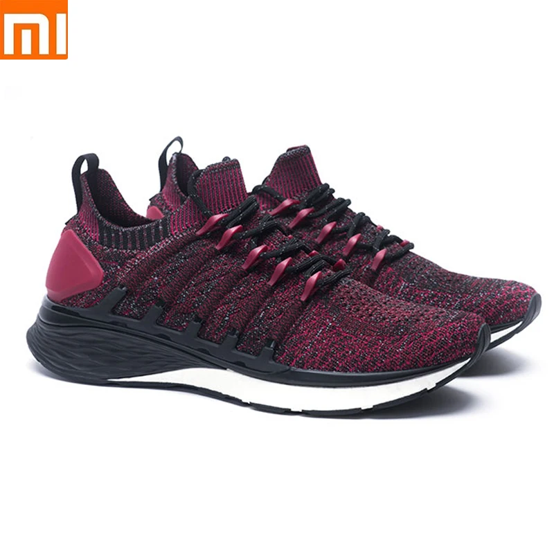 

Original Xiaomi Sneaker 3 Running Shoes Popcorn Cloud Bomb 6 in 1 Uni-moulding 3D Smart Fishbone Lock System Knit Upper