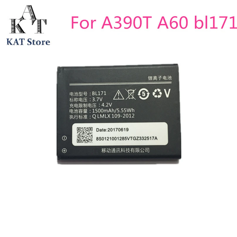 Аккумулятор для телефона Lenovo A390T A60 A500 A368 A356 A370E A376 1500 мАч | Мобильные телефоны и