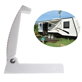 

5pcs Window Clip Storage Motorhome ABS Hook Holder Door Catch Anti Impact Room Baggage White Trailer For RV Travel