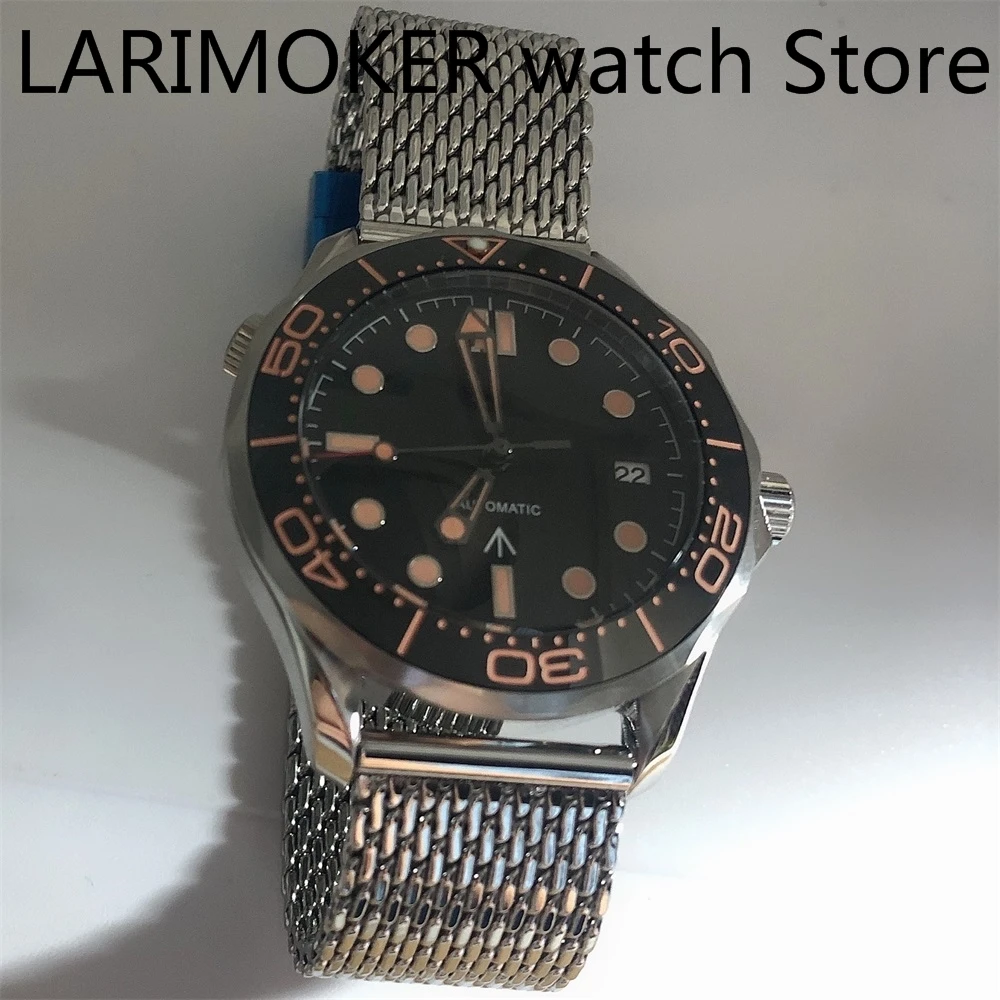 pink 41mm Automatic Men's Watch Miyota 8215 NH35 Movement Date Indicator Sapphire Glass Luminous Ceramic Bezel Bliger load cell indicator weighing transmitter other sensors instrument amplifier 4 20ma 0 ±10v controller for automatic equipment