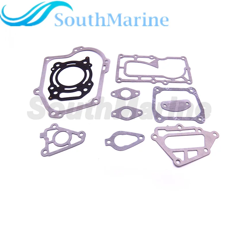 Boat Motor Gasket Kit,Boat Motor Power Head Gasket Kit for Mercury Quicksilver 4-Stroke 4HP 5HP 6HP