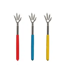 1pc Portable Random Color Convenient Claw Telescopic Back Scratcher For Massage 22-59CM
