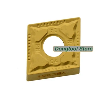

10pcs CNMG120404 CNMG120408 CNMG120412 PM YBC251 zhuzhou diamond carbide cutting inserts of cnc lathe turning tools