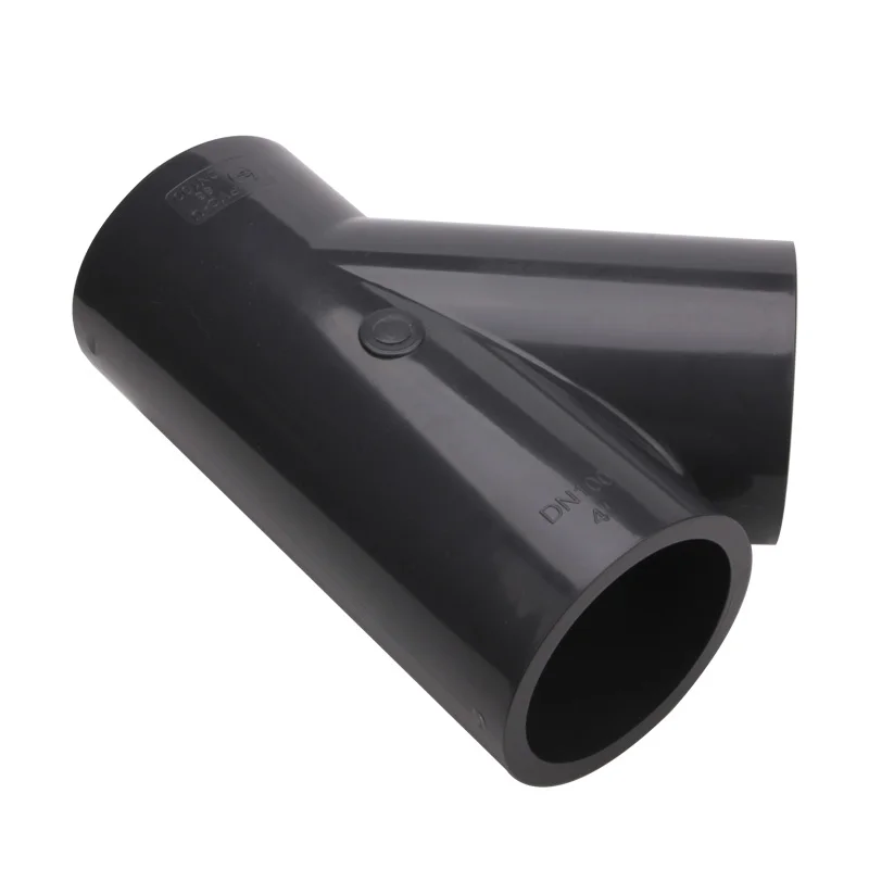 conexao de tubulacao drenagem agua igual din padrao plastico upvc skew pvc wye graus tee 04