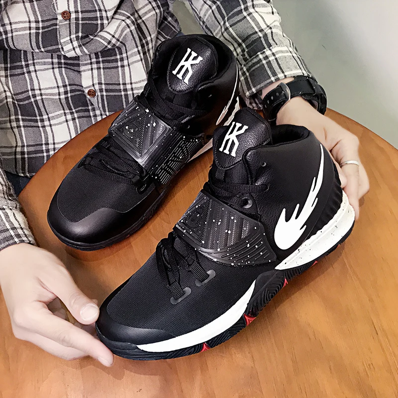 JINBEILE/мужские баскетбольные кроссовки Kyrie 6; мужские кроссовки с подошвой из термопластичной резины; эластичная удобная спортивная обувь для улицы; мужские кроссовки Jordan