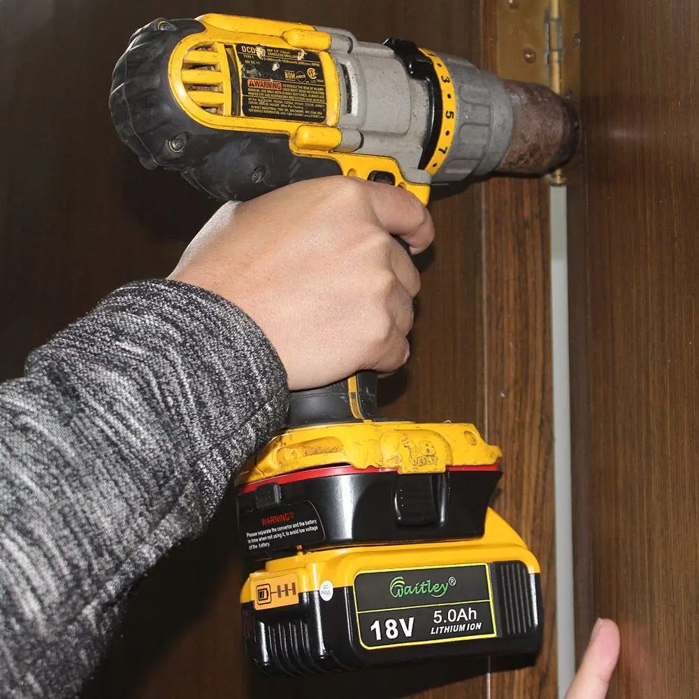 Waitley 18 V 5.0Ah MAX XR батарея Электроинструмент Замена для DeWalt DCB184 DCB181 DCB182 DCB200 20V 5A вольт