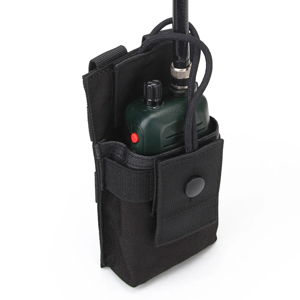 Molle 1000D нейлоновая портативная рация Сумка для охоты на открытом воздухе Аксессуары для игр CS Карманный поясной ремень Радио Чехол
