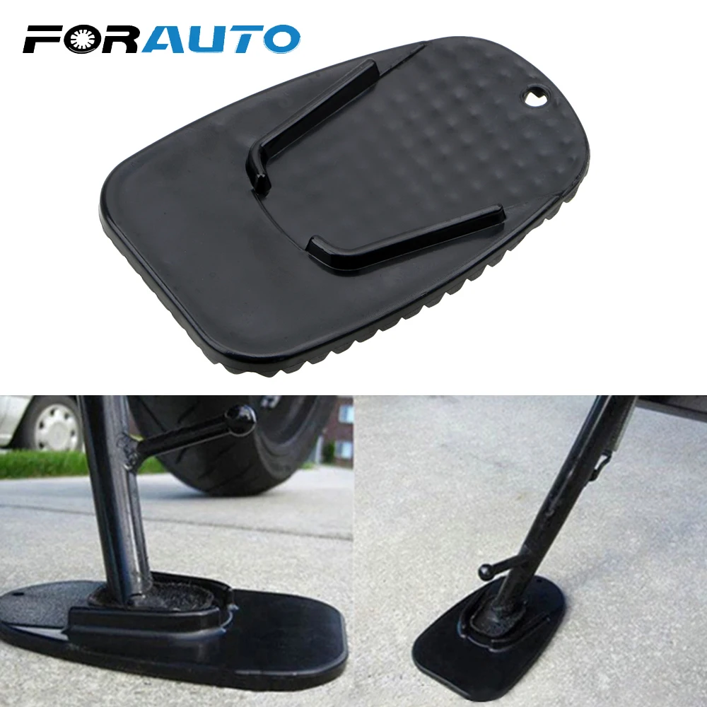 Черная мотоциклетная пластиковая боковая подставка FORAUTO для авто нескользящая
