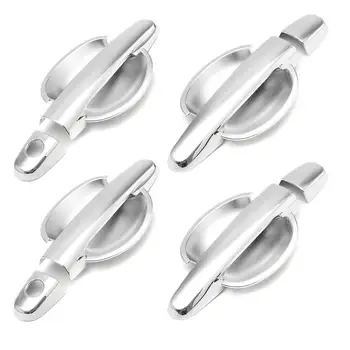

4sets Chrome Exterior Door Handle Cover Door Bowls Cover Trim For Toyota Corolla/RAV4/Camry/Highlander/Yaris 2001-2013