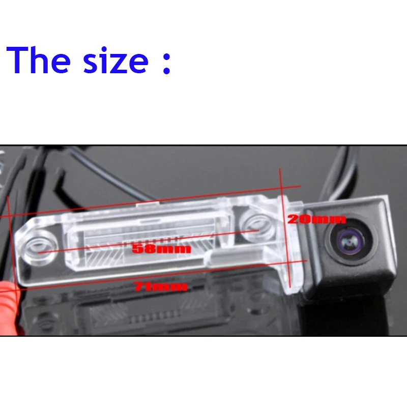 For Volkswagen VW Touran  Golf Touran Car Camera High Quality Rear View Back Up Waterproof Camera For  PAL  CCD + RCA (1)