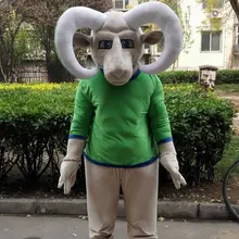 «Ферма снежных баранов», «талисман костюм Косплэй Вечерние игры платье наряд на Хэллоуин для взрослых, новинка