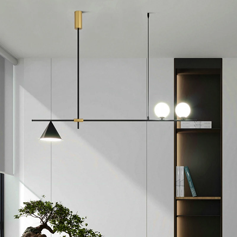 Nordic Modern Designer String Cone Head Led Pendant Lights Minimalist Hanging Lamp Dining Room Kitchen Light Fixtrue Restaurant Pendant Lights Aliexpress