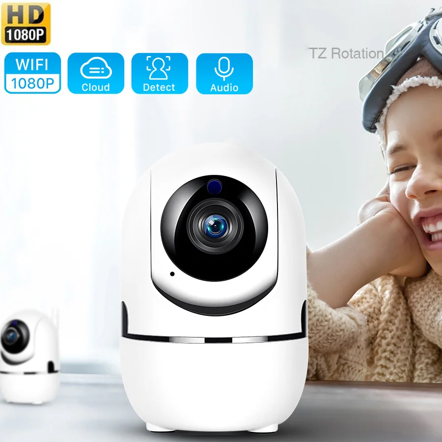 IP-камера YCC365 Plus HD Wi-Fi умное Автоматическое отслеживание для домашней
