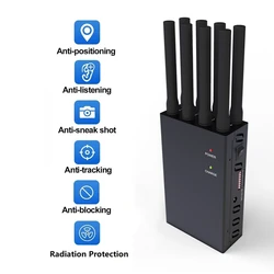 Détecteur anti espion S8 bande CDMA GSM DCS 2G 3G 4G GPS 2.4G WIFI LOJACK 