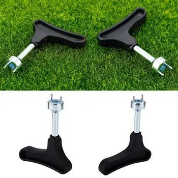 

1pcs Golf Spike Wrench Remover Tool Outdoor Golf Sport Golf Shoe Cleats Ratchet Handle Accessories Handheld Spikes Training Aids