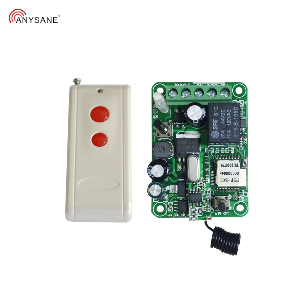 Беспроводной дистанционного smart switch 10A smart пульт дистанционного управления 433 мГц rf передатчик DC12V Беспроводной радиоприемник умный дом
