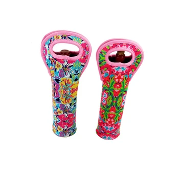 

6pcs Neoprene 750ml Single Wine beer Bottle Cooler Bag Wedding Birthday Party Adult Home Decoration Accessories