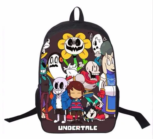 Рюкзак с принтом «Undertale» для мальчиков и девочек, школьные сумки для молодых мужчин и женщин, повседневный рюкзак, детский рюкзак, рюкзаки на плечо, подарочная сумка