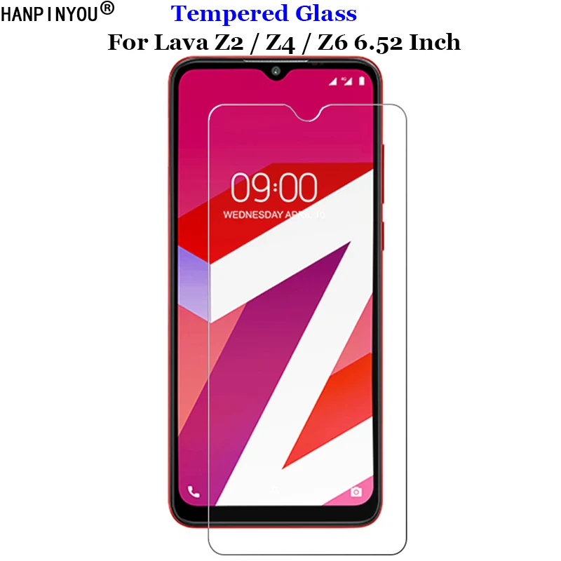 Для Lava Z2 / Z2s Z4 Z6 6 52 &quotпрозрачное закаленное стекло 9H 2.5D Премиум Защитная пленка