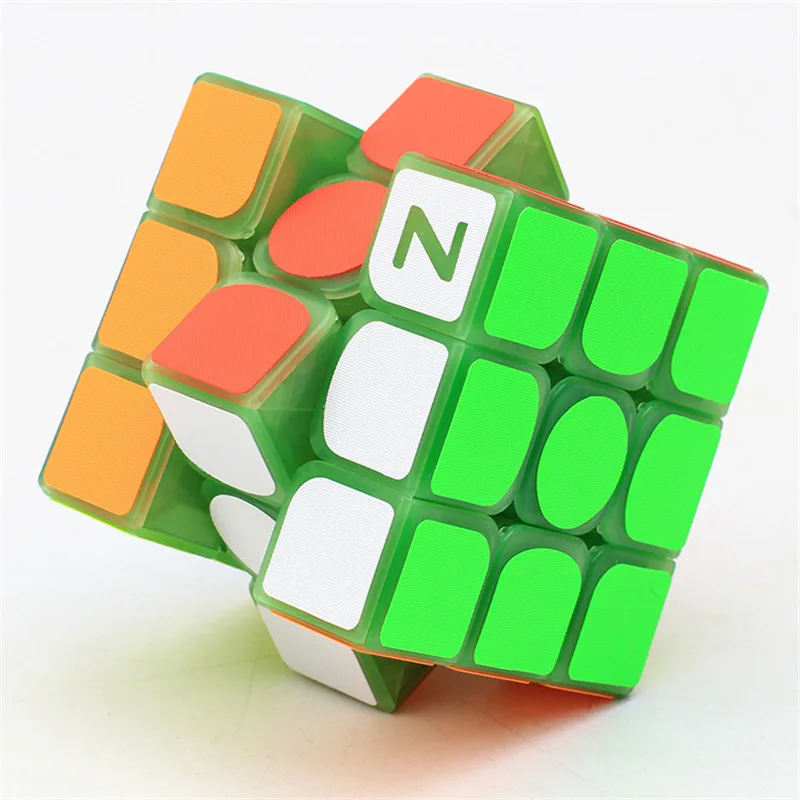 Z-CUBE Светящиеся в темноте 3x3x3 Волшебные кубики-головоломки светящиеся игрушки Cubo Magico Noctilucous Развивающие игрушки для детей Классические детские игрушки