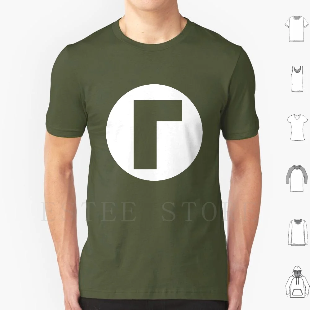 Waluigi Emblem ( Hollow ) T Shirt Print Cotton Luigi Super Fire Flower Wario Waluigi Yoshi Peach Princess Peach Princess