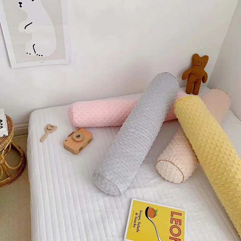 14*125 см детская подушка-бампер для кровати, Подушка-бампер, Бархатная подушка для новорожденного ребенка, детская кроватка, противоскользящая кровать, детская кровать, настенная пилка