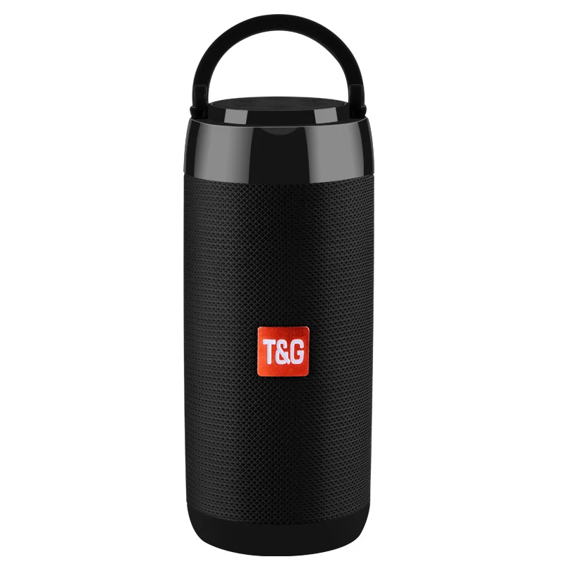 black TG113C портативные беспроводные динамики bluetooth водонепроницаемый стерео Колонка Мини динамик с микрофоном FM Радио MP3 коробка басового звука - Цвет: black
