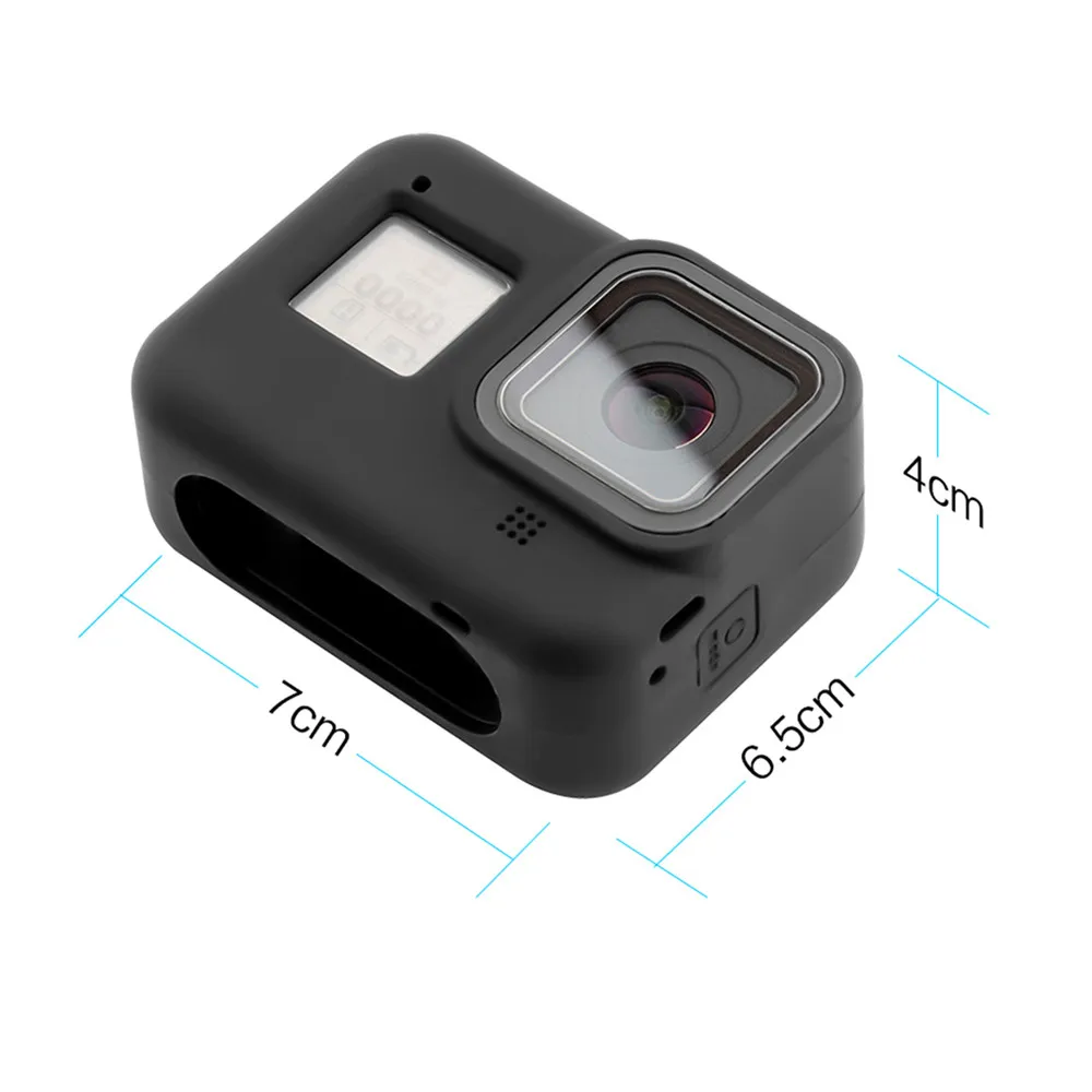 Silicone Case for GoPro 8 Camera Protective Frame Cover Shock-proof Camera Shell
