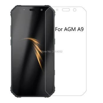 Перейти на Алиэкспресс и купить Закаленное стекло для AGM A9 2.5D Защитное стекло для экрана Защитная взрывобезопасная пленка защитная пленка