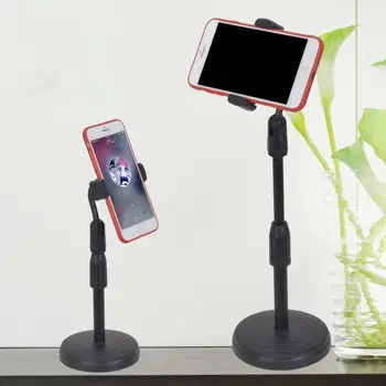 

Adjustable Tablet Stand Phone Clip Holder Desktop Lazy Bracket Mount Support