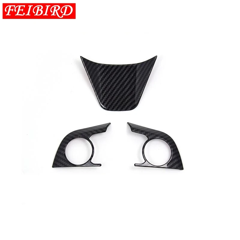 Auto Accessory Steering Wheel Decoration Cover Trim Fit For Toyota Camry 2018 2019 2020 Matte Silver / Carbon Fiber / Red Auto Accessory Steering Wheel Decoration Cover Trim Fit For Toyota Camry 2018 2019 2020 Matte Silver / Carbon Fiber / Red