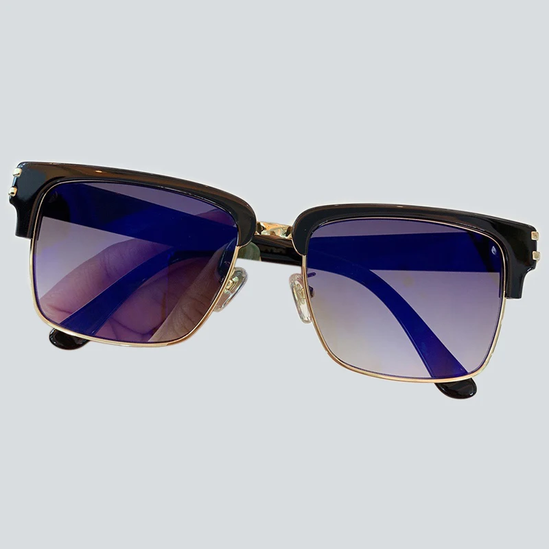 Солнцезащитные очки в полуоправе для женщин gafas de sol hombre дизайнерские Квадратные Солнцезащитные очки женские