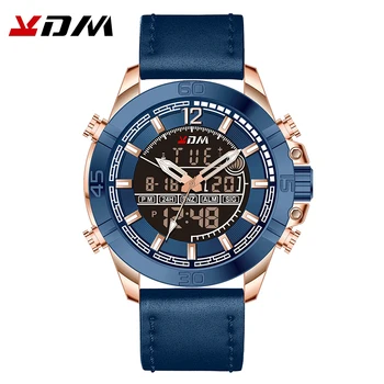 

KDM Luxury Brand New Men Fashion Sport Waterproof Chronograph LED Digital Watches Relogio Masculino Satianless Steel Wrist Male