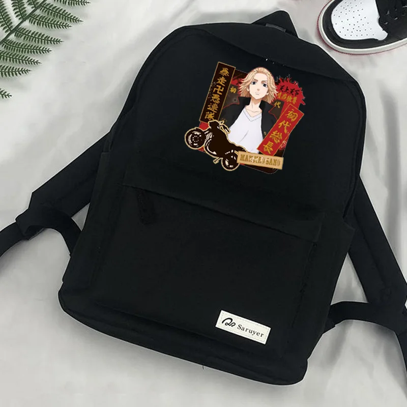 Japanese Anime School Bag Pack Tokyo Revengers Backpacks for Teenagers Boys Girls Travel Children Casual Shoulder Bag Sac A Dos