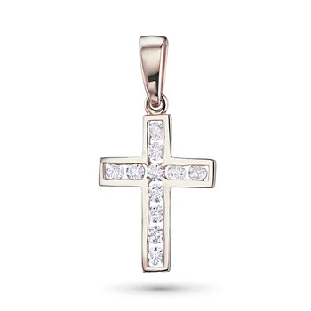 

Suspension of red gold diamond e0201pd05163200