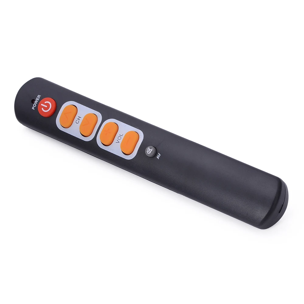 6 large buttons universal intelligent learning TV remote controller STB DVD DVB HIFI BOX can copy infrared code | Электроника