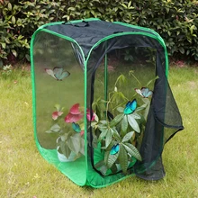 

1Pcs Praying Mantis Stick Green Portable Foldable Insect Chameleon Cage Enclosure Enclosure Insect Supplies Mesh Boxes