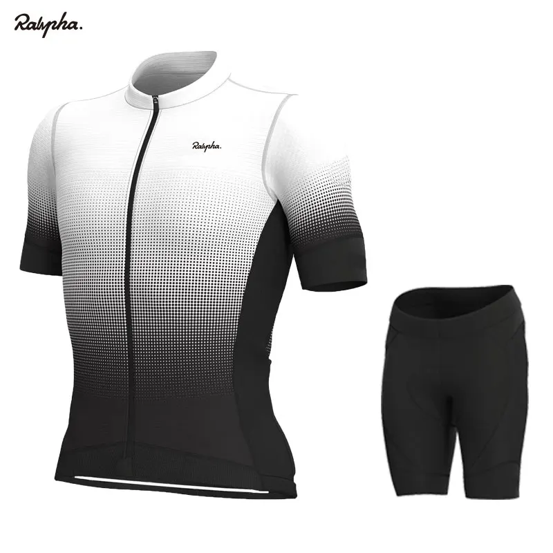 cycling set Raphaing Мужская велосипедная Джерси комплект Mtb велосипедная одежда летняя одежда для велоспорта комплекты одежды для велоспорта ropa ciclismo verano костюмы для триатлона - Цвет: cycling set