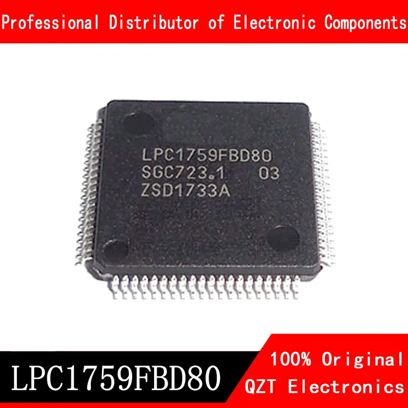 LPC1759FBD80 LPC1759 LQFP-80 новая