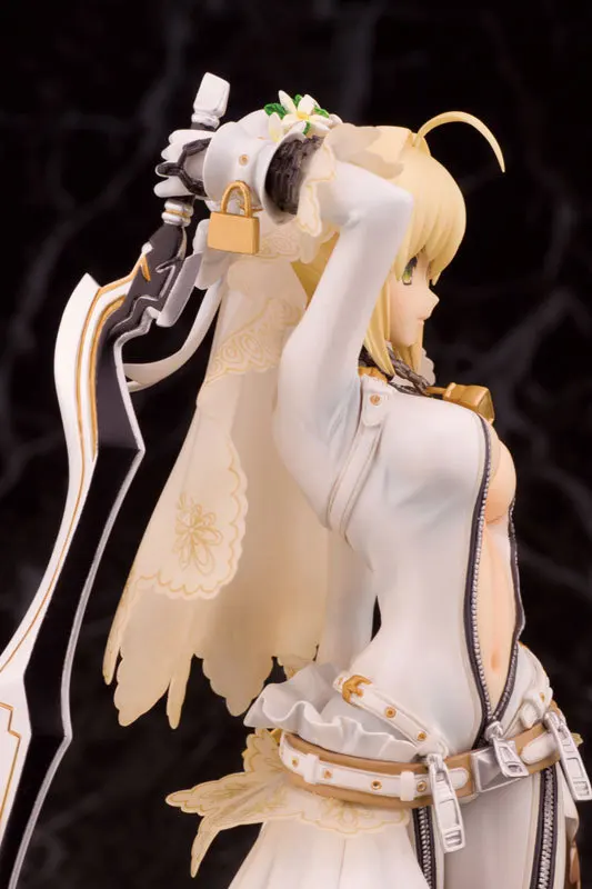Fate/Grand ordersaber 2-Order Сетчатое свадебное платье невесты красочное свадебное платье Nero украшение гаражный комплект