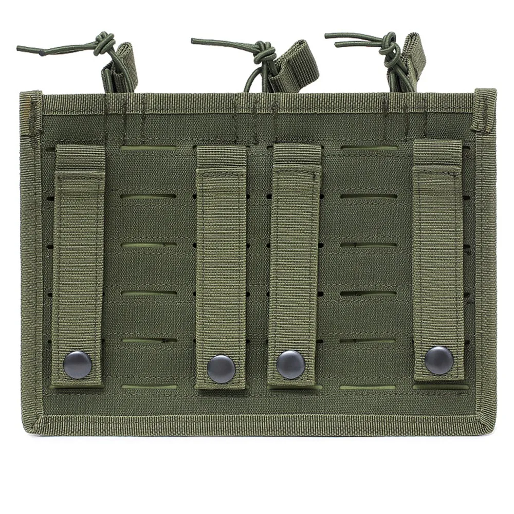 Охотничьи аксессуары 1000D MOLLE Bullet Clip сумка Лазерная Тройная Пейнтбольная страйкбольная сумка для тактического жилета рюкзак патрон Держатель