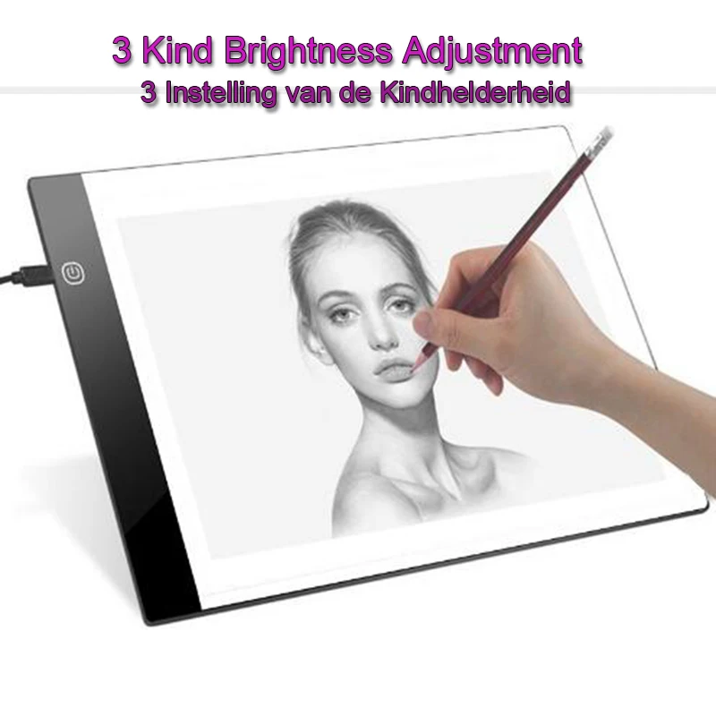 Diamond painting Lamp Pad and A4 Led and Pad Holder Thin Art Drawing Board Light Box Tracing Writing Portable Electronic Tablet